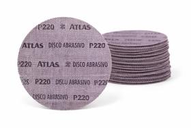 KIT 25 DISCOS LIXA TELADO 180mm 7" - Escolha o Grão - ATLAS Grit:80