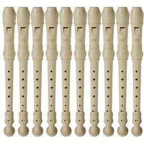 Kit 25 Flautas Doce Germânica FL 20G New York