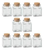 Kit 25 Frascos De Vidro Quadrado 50ml Enfeite Lembrancinha Chá de Cozinha Casa Nova Noivado Porta Tempero e Doces Kit 25 Frascos De Vidro Quadrado 50ml Enfeite Lembrancinha Chá de Cozinha Casa Nova Noivado Porta Tempero e Doces