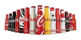 Kit 25 Garrafinhas Personalizáveis Colecionáveis Coca: Coca Cola