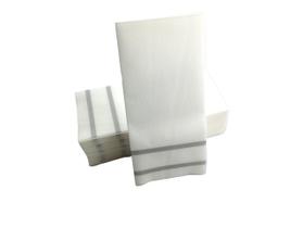 Kit 25 Guardanapo De Papel Para Mesa Posta 43x30cm Prata Kit 25 Guardanapo De Papel Para Mesa Posta 43x30cm Prata