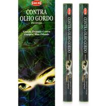 Kit 25 Incensos Hem Contra Olho Gordo Proteção e Energia Positiva