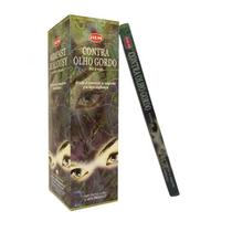 Kit 25 Incensos Hem Contra Olho Gordo Proteção e Energia Positiva