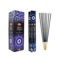 Kit 25 Incensos Indiano Olho Grego Proteção Contra Energias Negativas Kit 25 Incensos Indiano Olho Grego Proteção Contra Energias Negativas