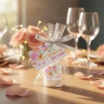 Kit 25 Lembrancinhas Mini Hidratante 15 Anos Mimo Festa Aniversário Debutante -