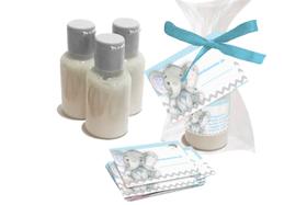 Kit 25 Lembrancinhas Mini Hidratante Elefante Chá De Bebê