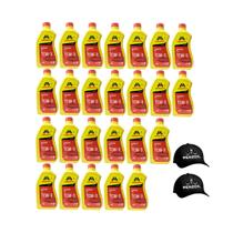 Kit 25 Litros Óleo TCW3 Menzoil 2T Motores Popa + 02 Bonés