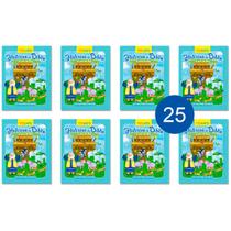 Kit 25 Livrinhos Arca de Noé Lembrancinha de Festa Sacolinha Aniversário Surpresa