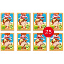 Kit 25 Livrinhos Pinóquio Lembrancinha de Festa Sacolinha de Aniversário