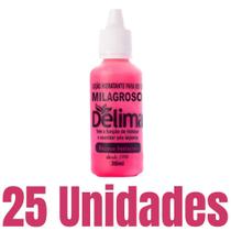 Kit 25 Loção Milagroso Delima Trata e Hidrata os Pés Rachados