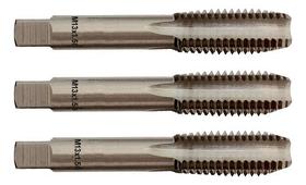 Kit 25 Machos Manual Aço Liga M13 X 1,50 Jogo C/3 Peças