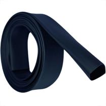 Kit 25 metros de espaguete tubo termo retrátil 12,7mm ou 1/2” preto isolamento encolhível antichamas