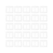 Kit 25 - mg b3 placa 4x4 6 postos horizontal branco Kit 25 - mg b3 placa 4x4 6 postos horizontal branco