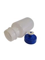 Kit 25 Mini Garrafinha Squeeze tampa azul 300ml Plástico