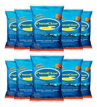 Kit 25 Pastilhas Tabletes Cloro 200g Multiação P/ Piscina - NEOCLOR