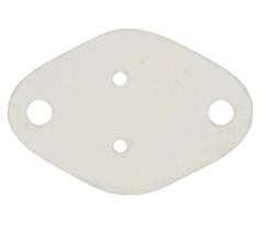 Kit 25 pçs - mica isolante formato to3 / to-3 - isolante to3