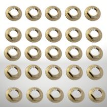 Kit 25 pçs porca fixacao torneira 1/2 metal Kit 25 pçs porca fixacao torneira 1/2 metal