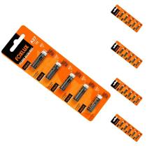 Kit 25 Pilha Alcalina 12v A27 Foxlux