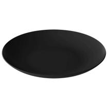 Kit 25 Pratos Plásticos Eventos Festas Buffets 25cm Bandejas Pretas Servir Coza Kit 25 Pratos Plásticos Eventos Festas Buffets 25cm Bandejas Pretas Servir Coza