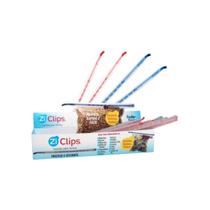 Kit 25 Prendedor Lacre para Conservar Alimentos Fecha Sacos