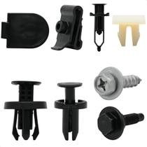 Kit 25 Presilha Grampo Parachoque Dianteiro Yaris Hatch Sedan