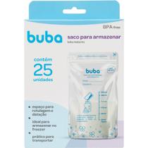 Kit 25 Sacos Para Armazenar Leite Materno 200ml - Buba