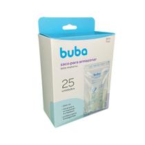 Kit 25 Sacos Para Armazenar Leite Materno 200ml - Buba