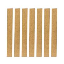 Kit 25 Shiplap Mdf Cru 15X119Cm Painel Ripado Decoraçao 3Mm