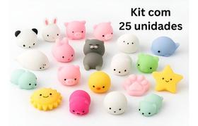Kit 25 Squishies Squish Muj Fidget Bichinhos Mole De Apertar Sortidos Kit 25 Squishies Squish Muj Fidget Bichinhos Mole De Apertar Sortidos