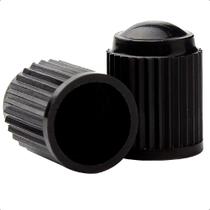 Kit 25 Tampa Tampinha Válvula Preta Para Bico de Pneu Carro Moto Bike Bicicleta Plástico