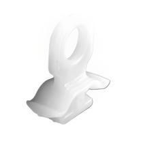 Kit 25 Terminal Max Plastico Para Trilho/ Varão Suíço