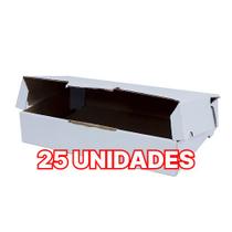 Kit 25 Un Caixa Para Esfiha Delivery N40 Un