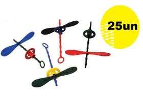 Kit 25 unidades Brinquedo Giro Helice Festa Cosme e Damião