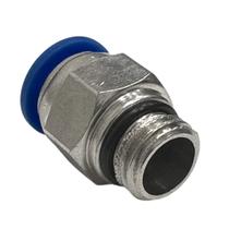 Kit 25 Unidades Conexão Inst. Conector Macho 10 x 1/4 Fluir