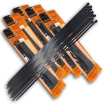 Kit 250 Abraçadeiras de Nylon Preta Foxlux 38cm x 4,8mm Kit 250 Abraçadeiras de Nylon Preta Foxlux 38cm x 4,8mm