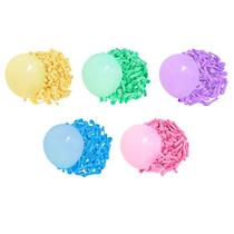 Kit 250 Balões Bexiga Tema Jardim Encantado - Balão Bexigas Candy Número 7 - Festas Aniversários Decoração