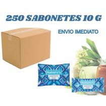 Kit 250 Mini Sabonetes 10G Floral Hotel Motel Pousada Airbnb