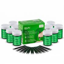 Kit 250 tiras de glicose glicocheck care plus - multi saúde