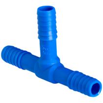 Kit 250 Unidades - Te Triplo Para Tubo De Irrigação 1/2" Pelbd Mangueira Kit 250 Unidades - Te Triplo Para Tubo De Irrigação 1/2" Pelbd Mangueira