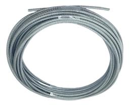 KIT 25MTS CABO DE ACO VARAL PLASTIFICADO 1,6mm 6X7 KIT 25MTS CABO DE ACO VARAL PLASTIFICADO 1,6mm 6X7