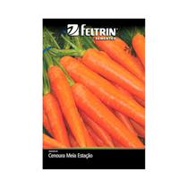 Kit 25PT Semente Cenoura Meia Estação Nantes Milena 193 - Feltrin