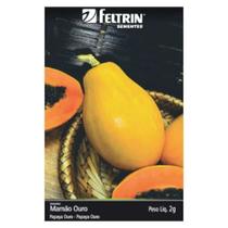 Kit 25PT Semente Mamão Ouro 0980 - Feltrin Kit 25PT Semente Mamão Ouro 0980 - Feltrin