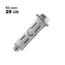 Kit 25un Chumbador Cbn Bucha Nylon 5/16" X 2.1/4" - ÂNcora