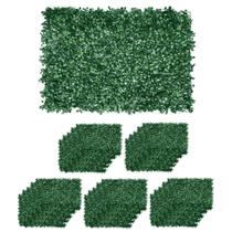 Kit 25Un Placa De Planta Artificial 40 X 60Cm Cobre 6M