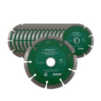 Kit 25x Discos Diamantado Segmentado Corte Cerâmica e Bloco