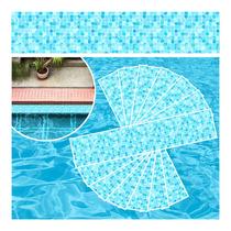 Kit 26 Adesivos Faixa Piscina Agua M3 100x30cm Kit 26 Adesivos Faixa Piscina Agua M3 100x30cm