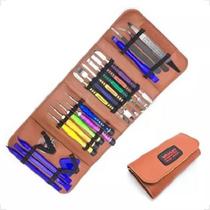 Kit 26 Pçs Em 1 Ferramenta De Precisão Profissional Com Chave Espátula Pinça Ventosa Yaxun Yx-6126