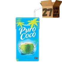 Kit 27 Água De Coco Puro Coco 180ml