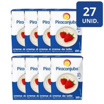 Kit 27 Creme de Leite Piracanjuba 200g