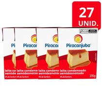 Kit 27 Leite Condensado Semidesnatado Piracanjuba 270g